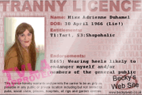 Tranny Licence